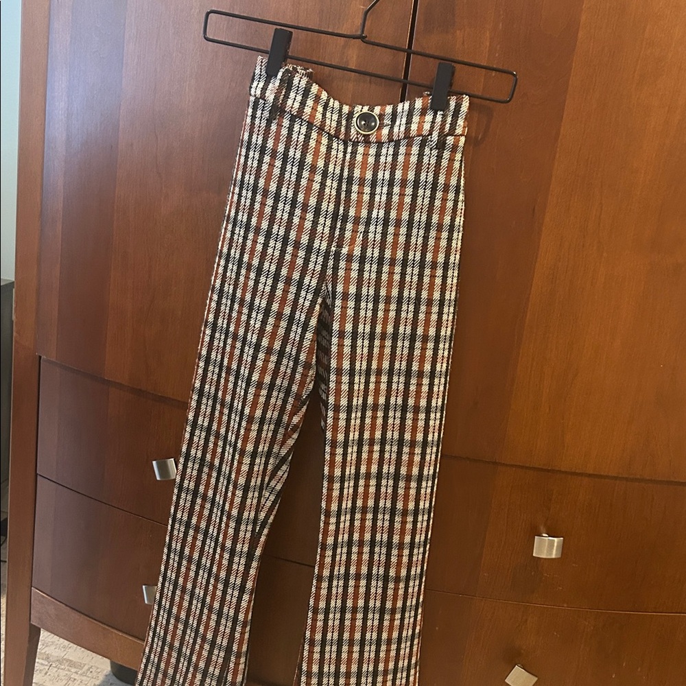 Wonen’s  Plaid Checkered Pants